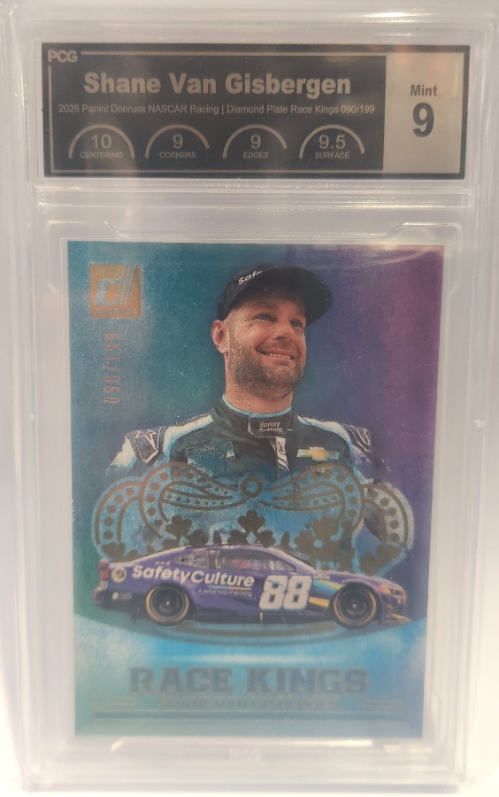 Shane Van Gisbergen #19 2026 Panini Donruss NASCAR Race Kings PCG9
