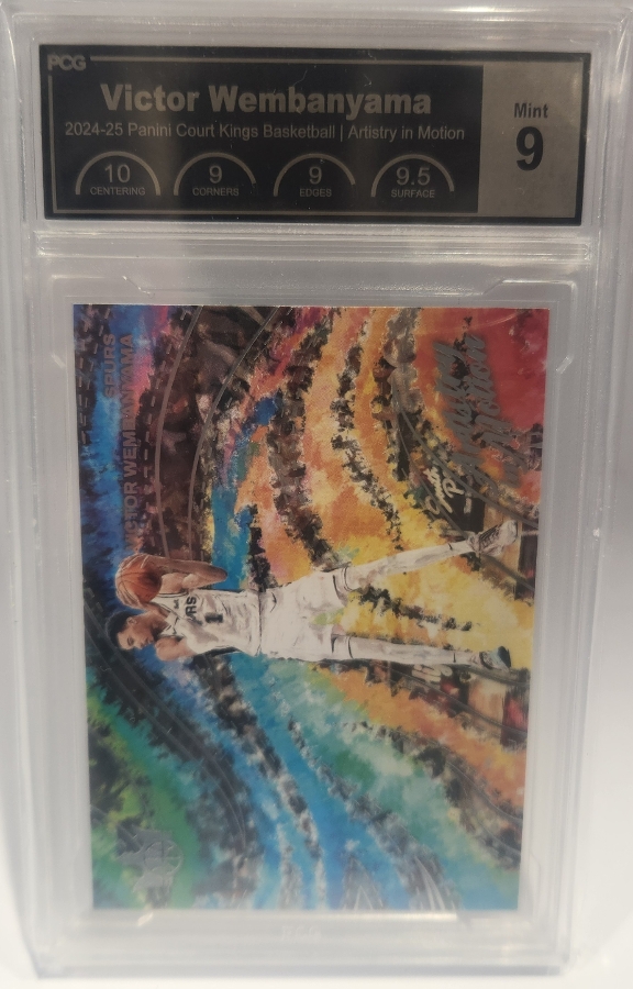 Victor Wembanyama #9 2024 Panini Court Kings Artistry in Motion PCG 9