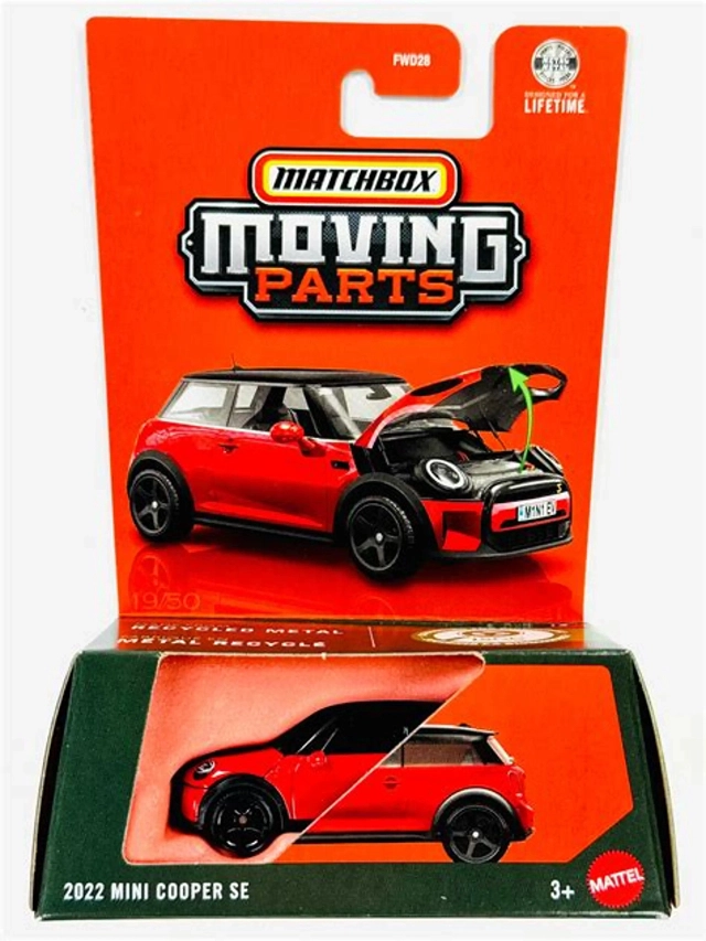 Matchbox Moving Parts 2022 Mini Cooper SE