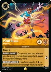 Disney Lorcana: Hyperia City LEGENDARY Powerline - Megastar #17/204
