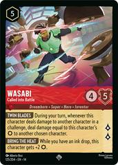 Disney Lorcana: Hyperia City SUPER RARE Wasabi - Called Into Battle #125/204