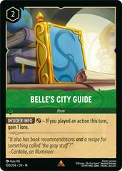 Disney Lorcana: Hyperia City RARE Belle's City Guide #100/204