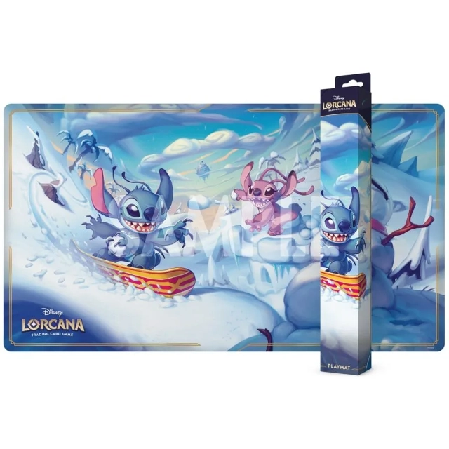 Disney Lorcana TCG: Hyperia City - Stitch And Angel Playmat