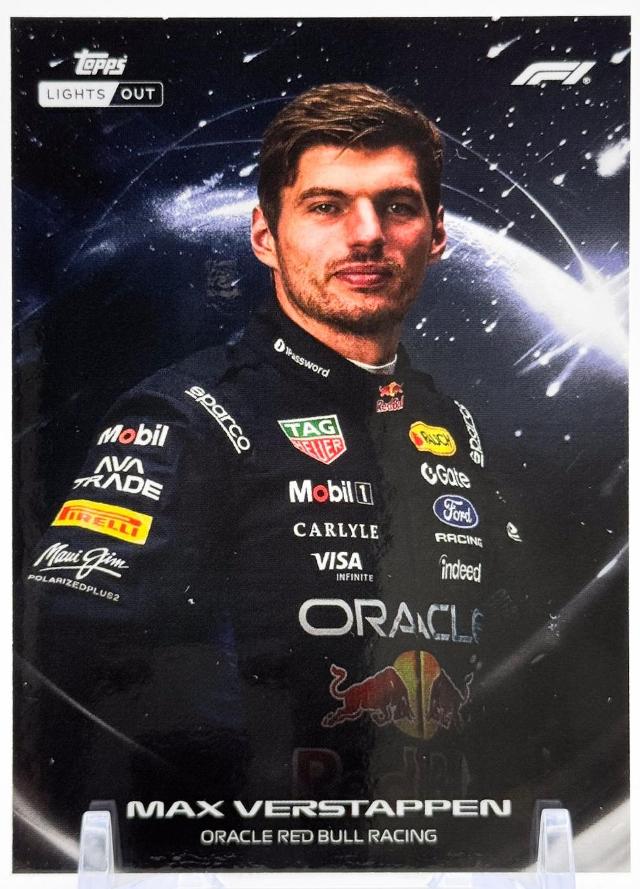 Max Verstappen 2026 Topps Lights Out F1
