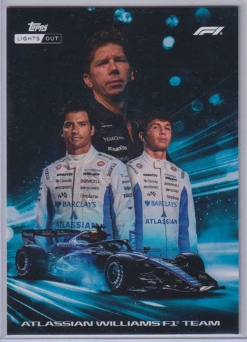 2026 Topps Lights Out F1 Powertrain Atlassian Williams Racing