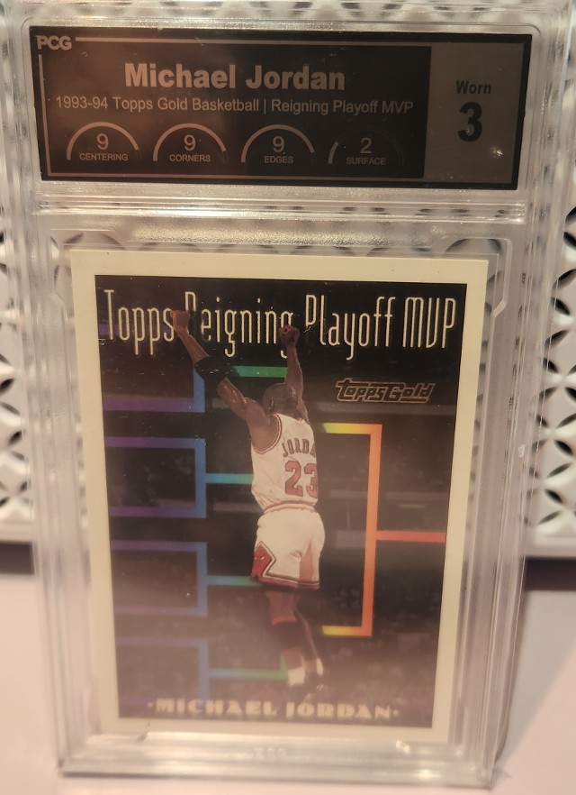 Michael Jordan #1992-1993 Topps Gold PCG 3