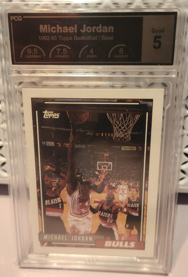 Michael Jordan #141 1992 Topps PCG 5