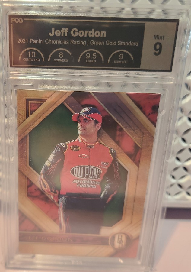 Jeff Gordon [Green] #14 2021 Panini Chronicles NASCAR Gold Standard PCG 9