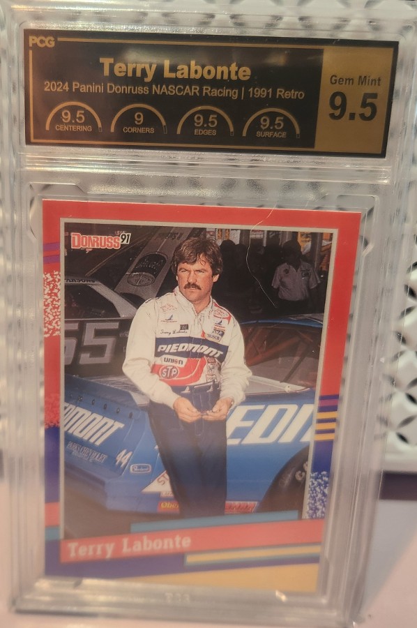Terry Labonte [Red Blue] #154 2024 Donruss NASCAR PCG 9.5