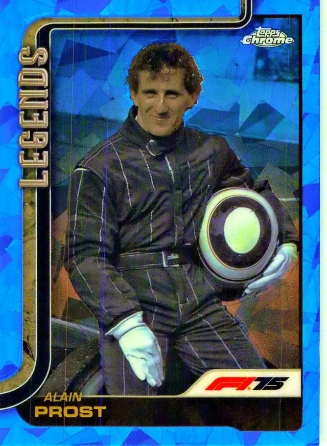Alain Prost  #149 2025 Topps Chrome Sapphire Formula 1