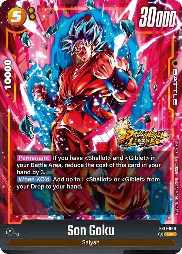 Son Goku FB11-090 Dragon Ball Fusion World Brightness of Hope