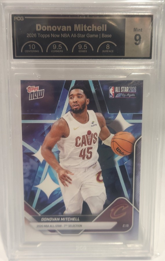 2026 Topps Now All Stars Donovan Mitchell #AS10 PCG 9