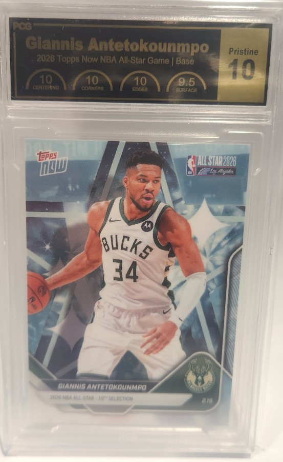2026 Topps Now NBA All-Star Giannis Antetokounmpo #AS2 PCG 10