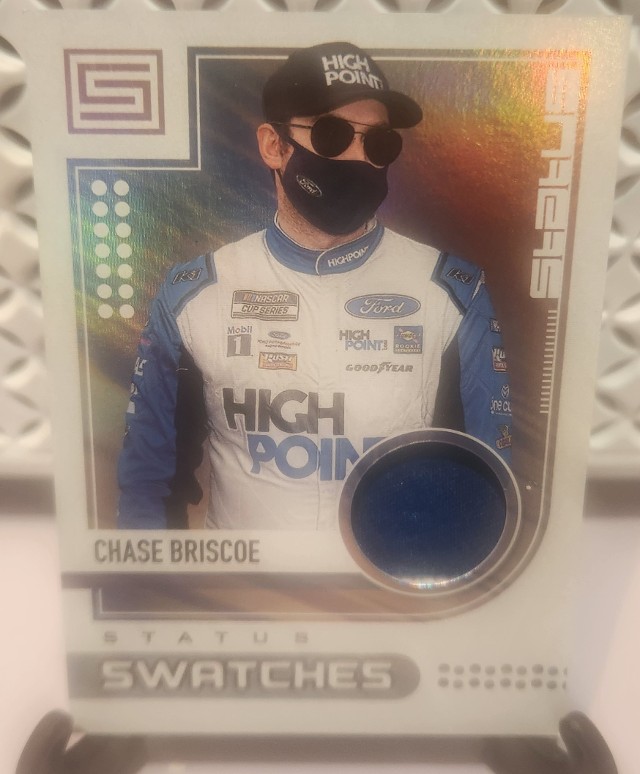 Chase Briscoe #SS-CB 2021 Panini Chronicles NASCAR Status Swatches