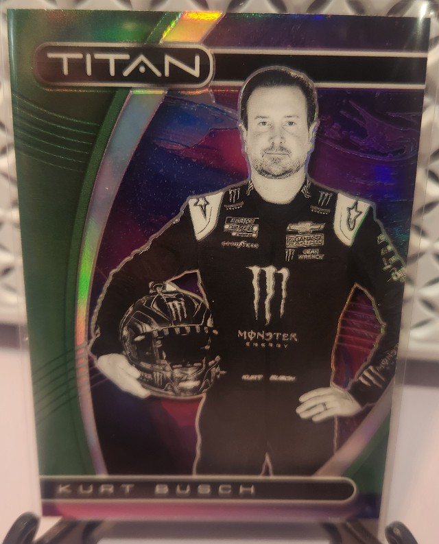 Kurt Busch [Green] #2 2021 Panini Chronicles NASCAR Titan