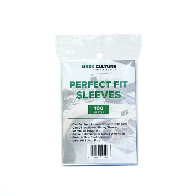 Geek Culture Perfect Fit Sleeves 100 ct