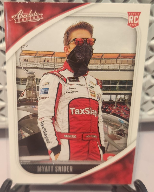 Myatt Snider #4 [Rookie] 2021 Panini Chronicles NASCAR Absolute