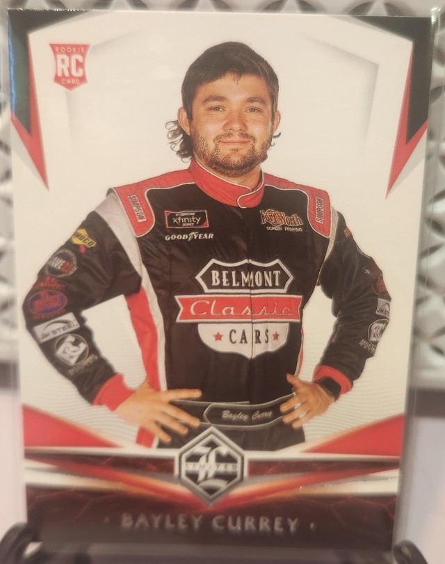 Bayley Currey #19 [Rookie] 2021 Panini Chronicles NASCAR Limited