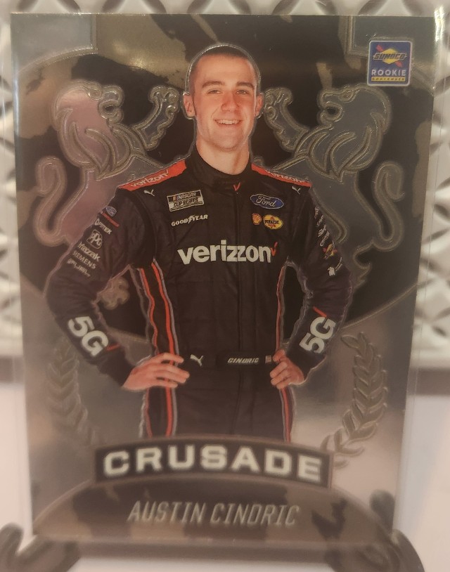 Austin Cindric #16 2021 Panini Chronicles NASCAR Crusade