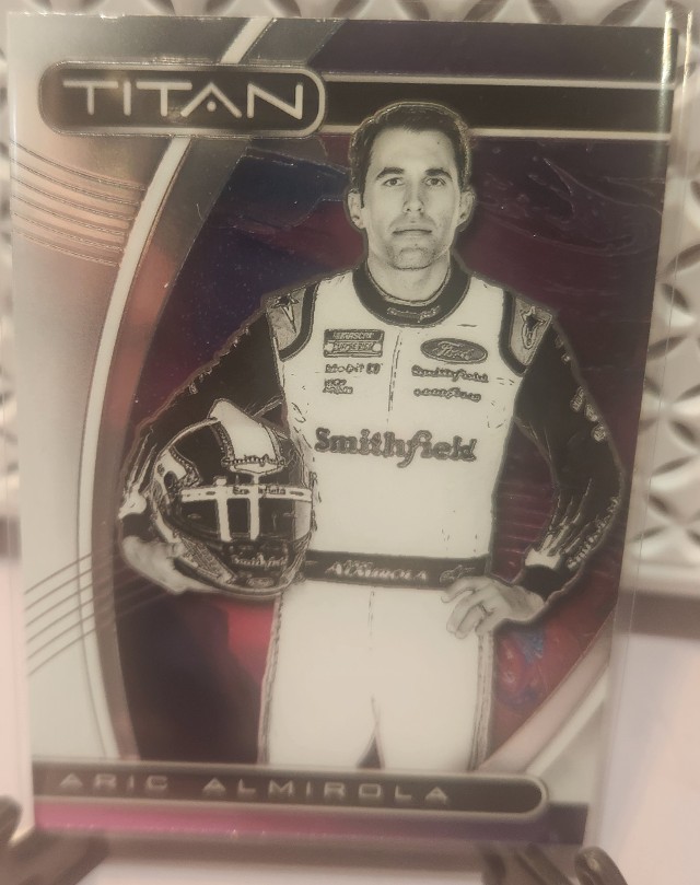 Aric Almirola #18 2021 Panini Chronicles NASCAR Titan
