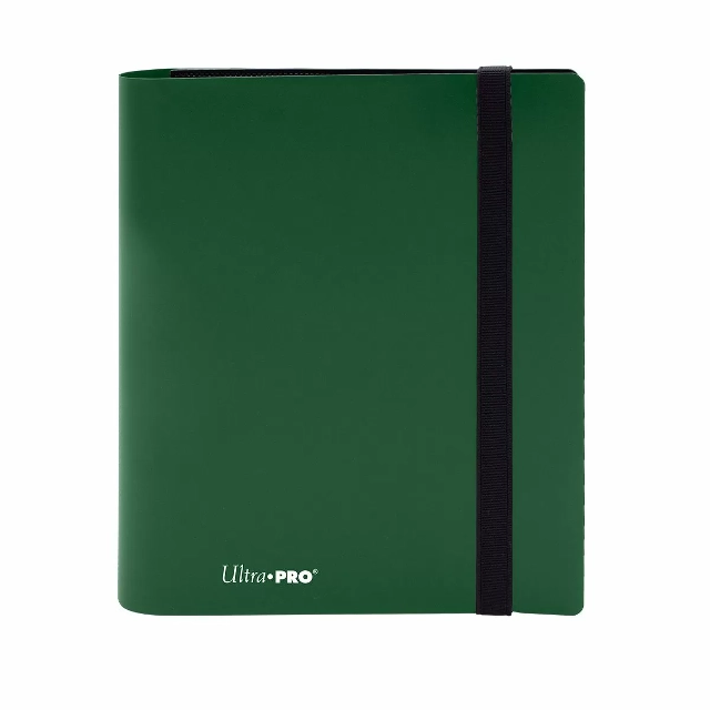 Ultra Pro 4 Pocket Eclipse Forest Green PRO Binder