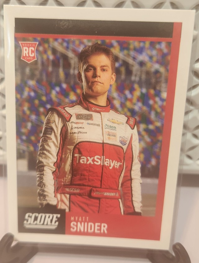 Myatt Snider #16 2021 Panini Chronicles NASCAR Score