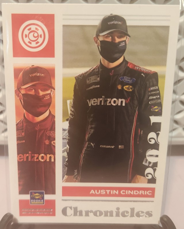 Austin Cindric #7 2021 Panini Chronicles NASCAR