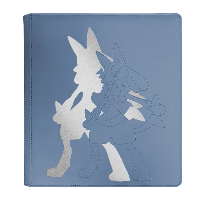 Pokemon Lucario 12 Pocket Zip PRO Binder Elite Series