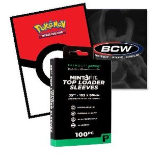 Sleeves and Toploaders