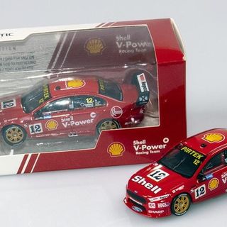 Ford Falcon FGX V8 Supercar 2018 Sandown Coulthard & D'Alberto Shell Racing 1/64 Authentic Collectables