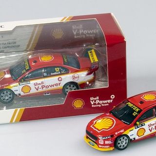 Ford Falcon FGX V8 Supercar 2018 Season Car Fabian Coulthard Shell Racing 1/64