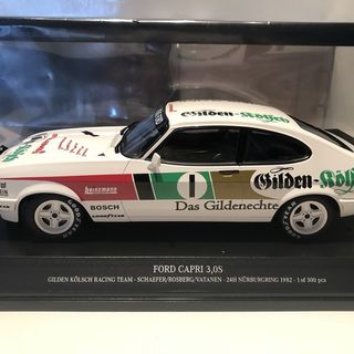 Ford Capri 3.0S 1982 24 Hr Nurburgring Schaaefer Rosberg Vatanen 1/18 Minichamps