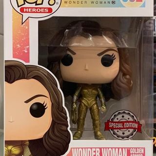 Funko Pop Vinyl #332  WW84 - Wonder Woman Golden Armor (special edition)