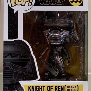 Funko Pop Vinyl #335 Star Wars - Knight of Ren (heavy blade) hematite chrome