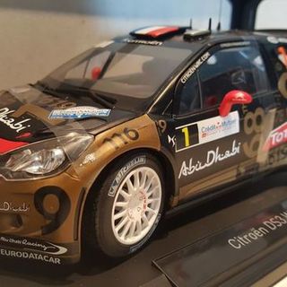 Citroen DS3 WRC Rally France 2013 Sebastien Loeb 1/18 Norev
