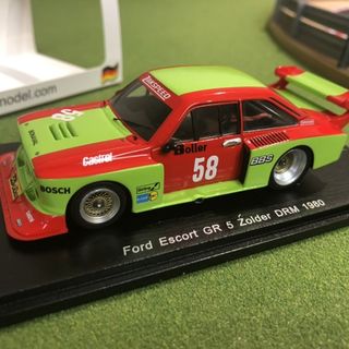 Ford Zakspeed Escort Group5 1980 Zolder DRM Wolfgang Boller 1/43 Spark