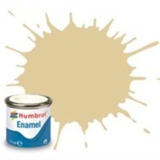 Humbrol #121 Pale Stone Matt - 14ml Enamel Paint