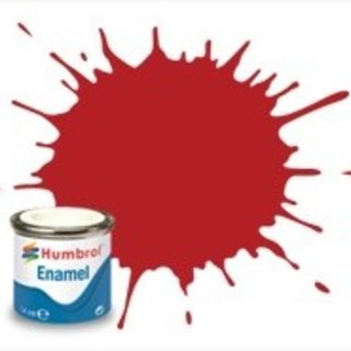 Humbrol #153 Insignia Red Matt - 14ml Enamel Paint