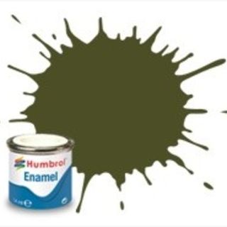 Humbrol #159 Khaki Drab Matt - 14ml Enamel Paint