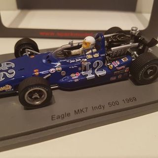 Eagle Mk7 Ford 1969 Indianapolis 500 Denny Hulme 1/43 Spark