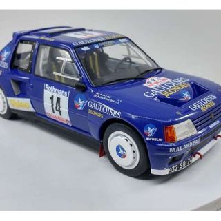 Peugeot 205 T16 1985 Tour De Corse Rally Bernard Darniche Triple9 1/18
