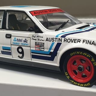 1986 Rover Vitesse Istel Denny Hulme Winners Tourist Trophy Silverstone Minichamps 1/18