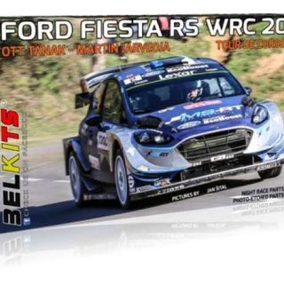 Ford Fiesta RS WRC 2017 Tour De Corse Rally Ott Tanak Kitset BelKits 1/24
