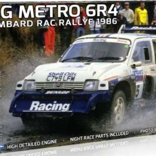 MG Metro 6R4 1986 RAC Great Britain Rally Jimmy McRae Kitset BelKits 1/24