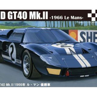 Ford GT40 1966 Le Mans Winner Bruce McLaren & Chris Amon 1/24 Kitset Fujimi