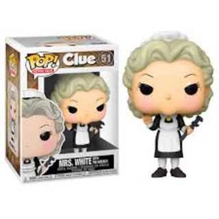 Funko Pop Vinyl: #51 Retro Toys - Clue Mrs White with Wrench