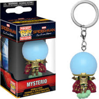 Funko Pop Vinyl: Marvel Spiderman: Far From Home Keychain - Mysterio