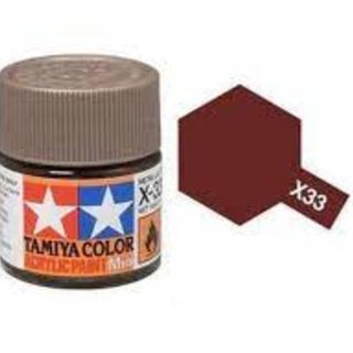 Tamiya Colour Acrylic Paint Mini 10ml - X33 Bronze