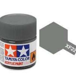 Tamiya Colour Acrylic Paint Mini 10ml - XF22 RLM Grey