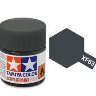 Tamiya Colour Acrylic Paint Mini 10ml - XF63 German Grey